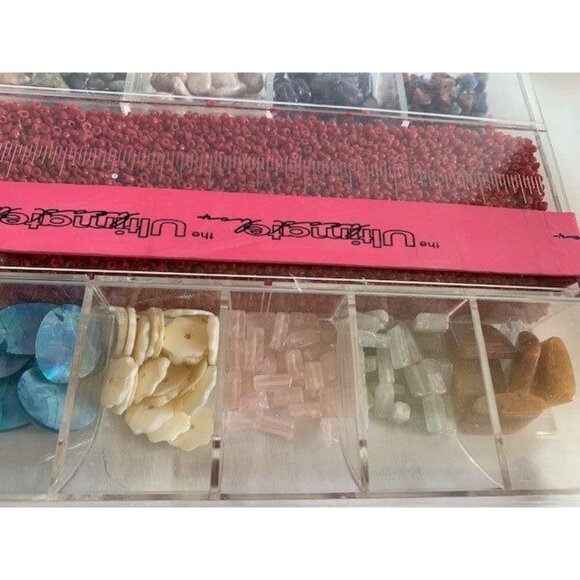 The Ultimate Bead Box for Jewelry Making Stone Glass Shells Set - Picture 5 of 5